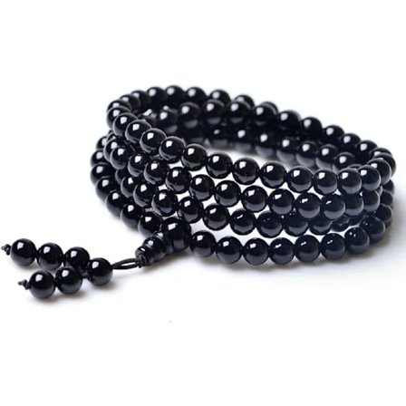 108 Mala Perler Halvedelstener Perlearmbånd Halskjede