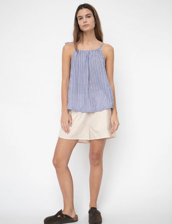 STUDIO FEDER Jasmin Shorts - Poplin - Beige - S