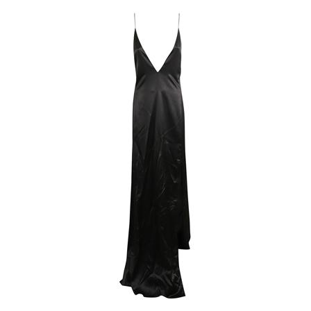 Saint Laurent Maxi Dresses , Zwart , Dames , Maat: S Maxi jurken