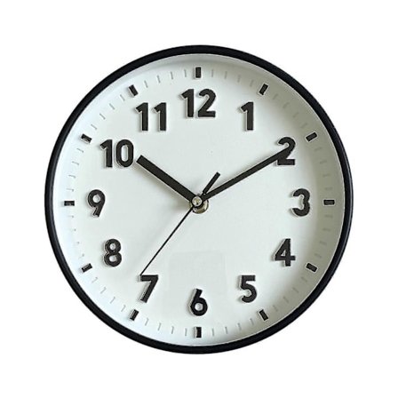 Moderne Simpel Vægur 8 Tommer Candy Farve Lydløs Til Time Clocks Ornament-hy