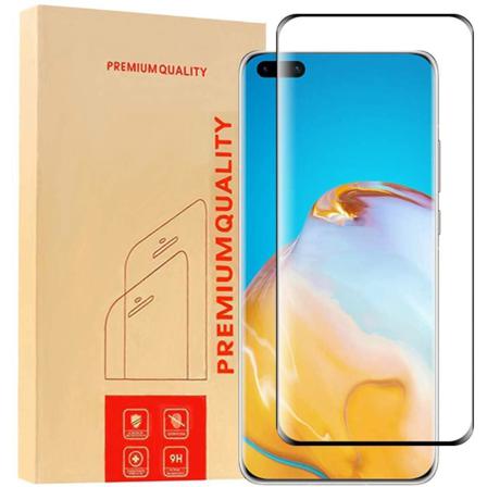 Glasskydd Huawei P40 Pro Härdat Täcker Hela Skärmen Transparent One Size