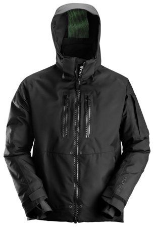 Snickers Workwear 1981 FlexiWork Talvitakki musta, GORE-TEX M, Vaatteet