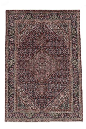 Medallion Tabriz Rug 198X288 Wool