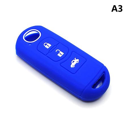 Bil Silikon Fjärrnyckel Case Cover Fob Case För Mazda Cx4 Atenz