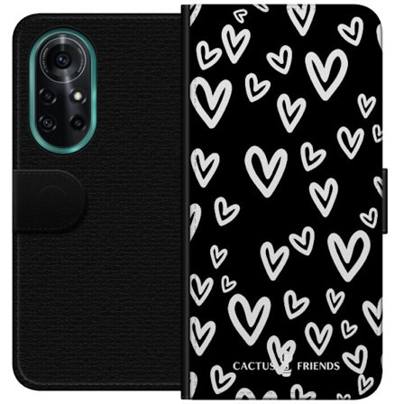 Yhteensopiva Lompakkokotelo Huawei Huawei nova 8 Pro Cactus and Friends - Handdrawn Love Chaos