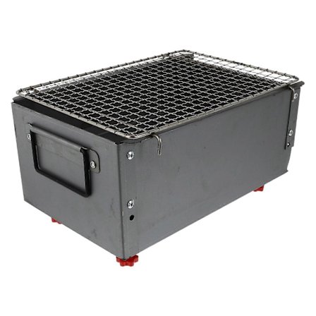 Grill av järnlegering, förtjockad utomhusgrill, utomhuscampingkök