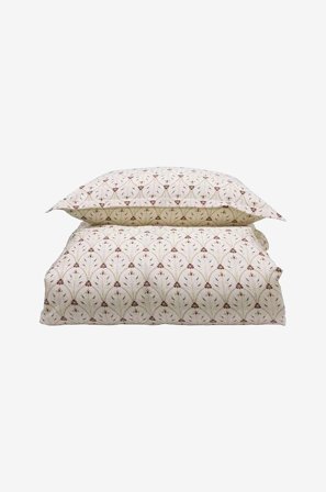 Borås Cotton - Vuodevaatesarja Marino - Beige - Pussilakanasetit - 200X220 - - Homeroom