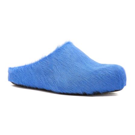 Marni, Clogs Blauw, Dames, Maat:38 1/2 EU
