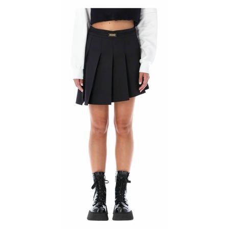 Gcds, Clothing Skirts Ai 22W650510W Czarny, Kobieta, Rozmiar: S
