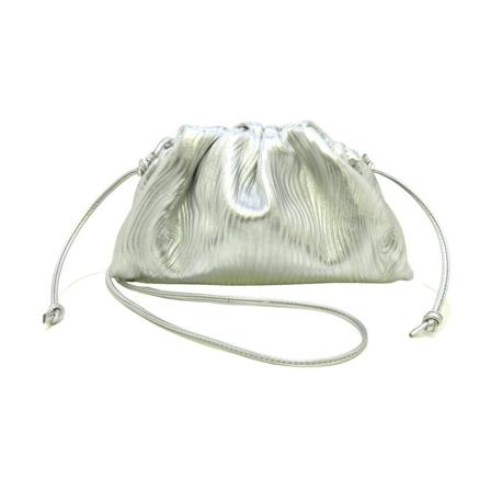 Bottega Veneta Vintage, Clutches Grijs, Dames, Maat:ONE Size
