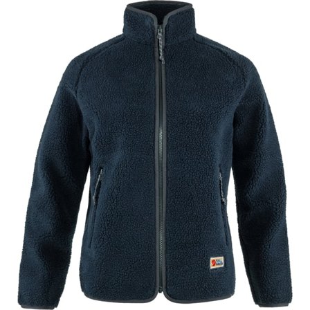 Fjällräven Dam's Vardag Pile Fleece in Navy | Size: Small, Polyester
