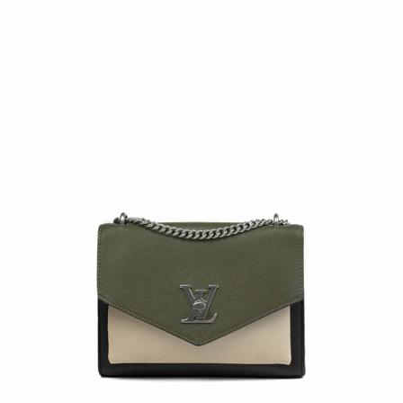 Louis Vuitton Vintage, Pre-owned Lockme Bag Groen, Dames, Maat:ONE Size
