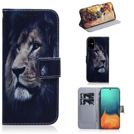 Plånboksfodral Samsung Galaxy S20 Plus - Lejon