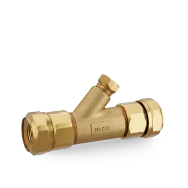 Ebeco EB-Y32 Y-kobling med trykknippel og pakning 32 mm, Varme