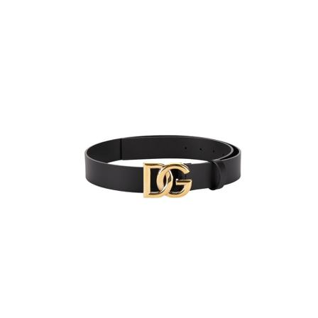 Dolce & Gabbana Belts svart, Herr Bälten, Herr, Storlek: 85 CM