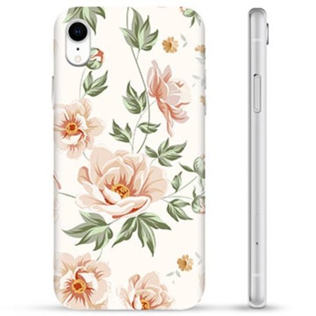 iPhone XR TPU-Skal - Blommig
