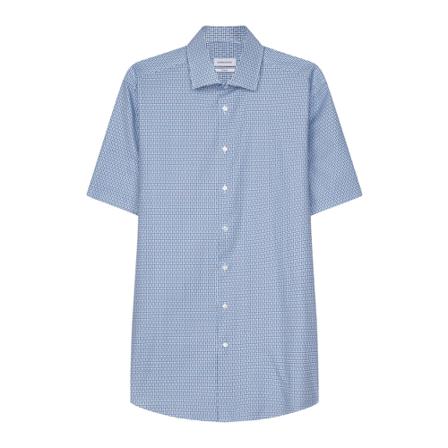 Seidensticker Business Shirt Regular , Blauw , Heren , Maat: 2XL