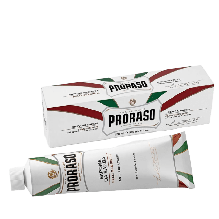 Proraso Sensitive Green Tea Shaving Cream Tube Rakning Herr Grön ONESIZE