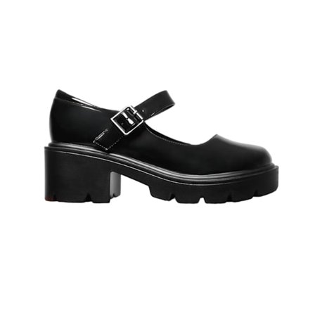 Where's That From Dam/Damer Rylee Retro Platform Block Heel