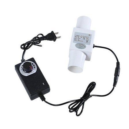 Inline Kanalventilator med Variabel Hastighedsregulator 12V Ventilationsudsugningsventilator Rørventilator til Luftvarme Køleforstærker-Perfet