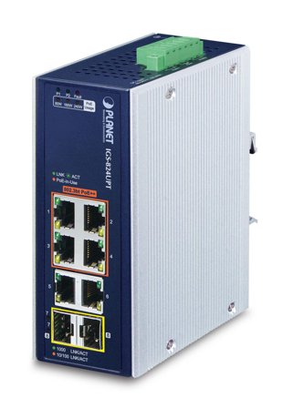 Planet IP30 Industrial 4-Port