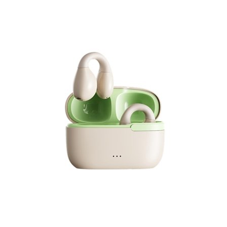 Benledningshörlurar Bluetooth Beige