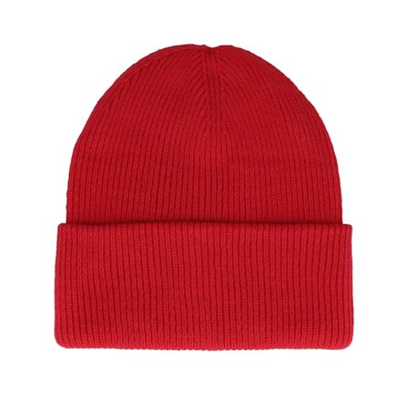 Beechfield - Punainen cuff Beanie - Engineered Classic Red Soft Deep Cuffed @ Hatstore