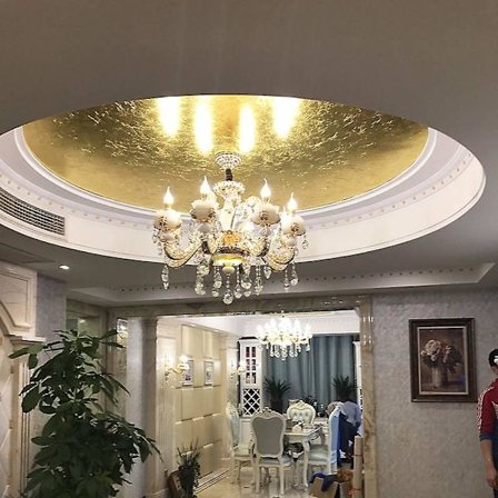 100 stk./sæt 24k guldblad til kunst, håndværk, design, forgyldning, indramning og skrot