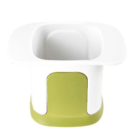 2 i 1 grönsakshackare tärning, handtryck multifunktionell grönsaksskärare bärbar köksskärare för lök morötter potatis gurkor frukter (w