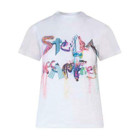 Stella McCartney T-Shirts Hvid, Dame