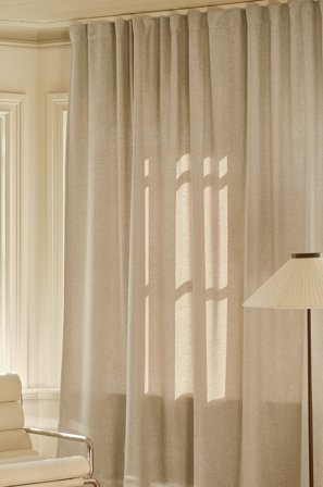 Jotex - Bouclégardin 1-lengde Ekstra Bred Beige - SANDY - Kjøp Multifunksjonsgardiner hos Jotex