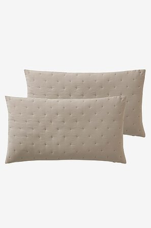 Jotex - Kissenhülle 50x90 Cm, 2 St. Beige - CALM - Kaufe Dekokissen und Kissenbezüge bei Jotex