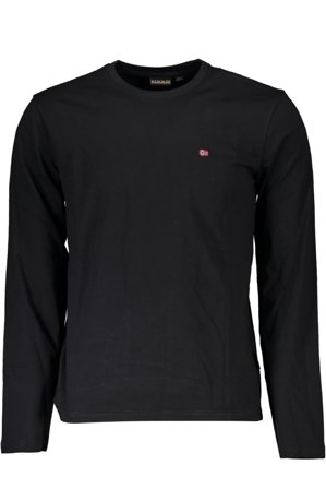 Napapijri T-shirt Maniche Lunghe Uomo Nero