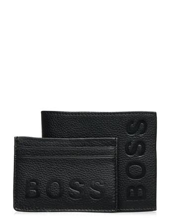 Gbbm_8Cc S Card Bold Accessories Wallets Cardholder Svart BOSS