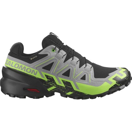 Salomon Speedcross 6 GTX Black/Alloy/Green Gecko