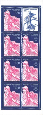 Frankrig 1996 - YT BC2992 - Frimærkets Dag Hæfte