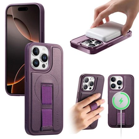 CASENO iPhone 14 Pro MagSafe Case - Purple