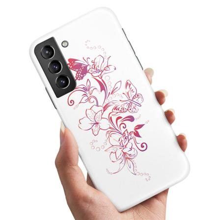 Samsung Galaxy S21 Fe 5g - Skal / Mobilskal Blommor & Fjärilar Multifärg