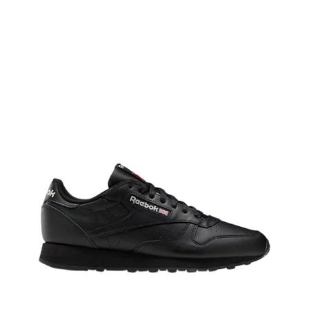 Reebok Classic Leather Sneakers , Zwart , Heren , Maat: 36 EU