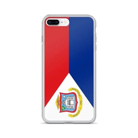 Coque Telefon Flag Saint-Martin - iPhone 7 Plus