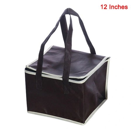 Pizzaveske Isolert Matlagring Takeaway Ferskbevart Isoleringspose av Aluminiumfolie Coff Coffee 12 Tommer 40*40*24