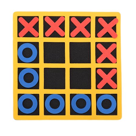 Kannettava ja turvallinen EVA Mini Tictactoe XO Shape Chess -peli, opettavainen lelu