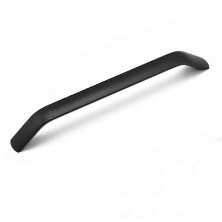 Pakke med 10 køkkenhåndtag sorte køkkenskabslågehåndtag køkkenskabstræk hulafstand, hulafstand 160 mm (mat sort)