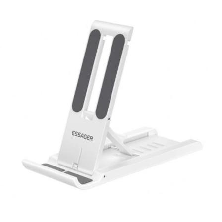ESSAGER Kannettava puhelinteline Pöytäkiinnike - Valkoinen