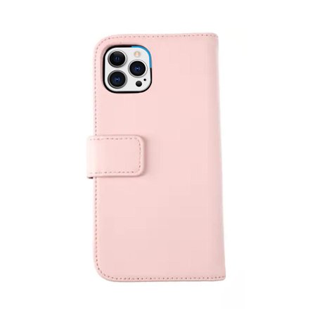 iPhone 13 Pro Plånboksfodral Läder Rvelon - Rosa