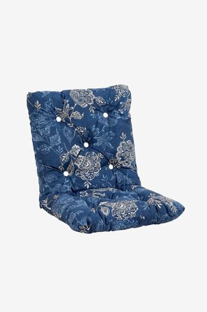 Fritab - Siddeunderlag Minivik flock - Blå - Hynder til positionsstole - Fra Homeroom