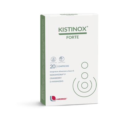 Kistinox Forte 20 Compresse - Integratore per Vie Urinarie