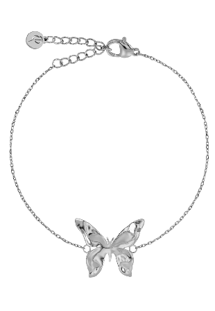 Edblad Butterfly Bracelet Steel Smycken & klockor Dam Grå ONESIZE
