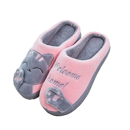 1 Par bomullstofflor Tofflor ROSA 40-41