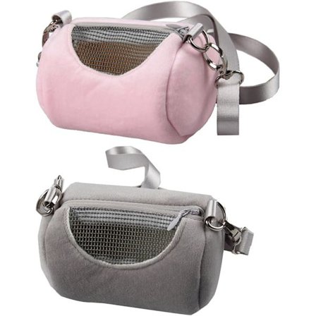 Blød Bærbar Skulder- og Håndtaske til Hamster, Reptil, Chinchilla, Gerbil, Marsvin, Fugle og Små Dyr